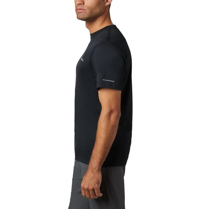 Columbia Zero Rules Kort Sleeve - Active Fit T-skjorte Herre Svarte | 54327R