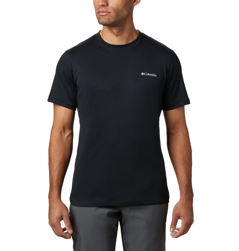 Columbia Zero Rules Kort Sleeve - Active Fit T-skjorte Herre Svarte | 54327R