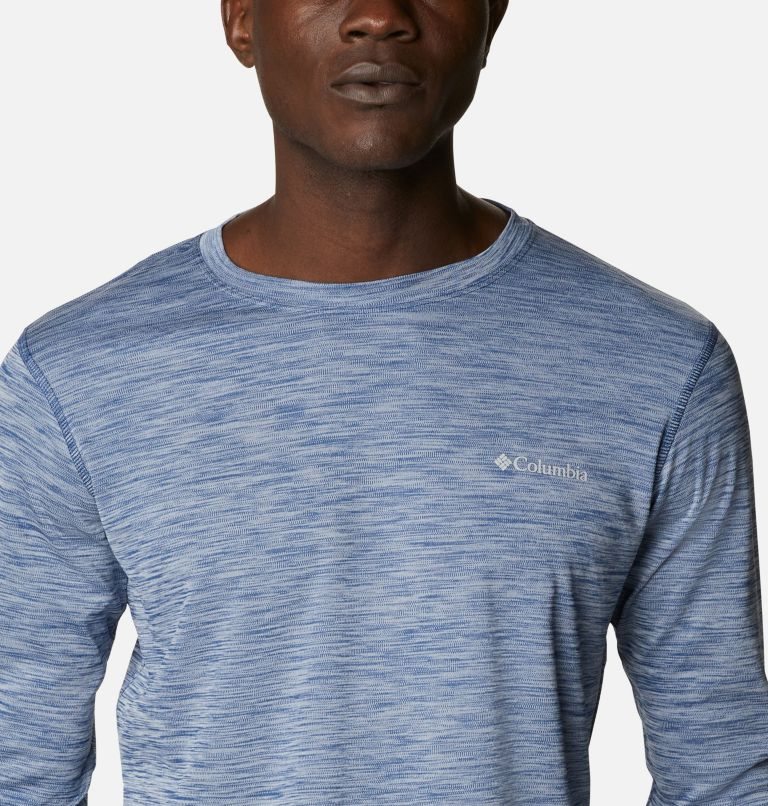 Columbia Zero Rules Long Sleeve Gensere Herre Blå | 20789D